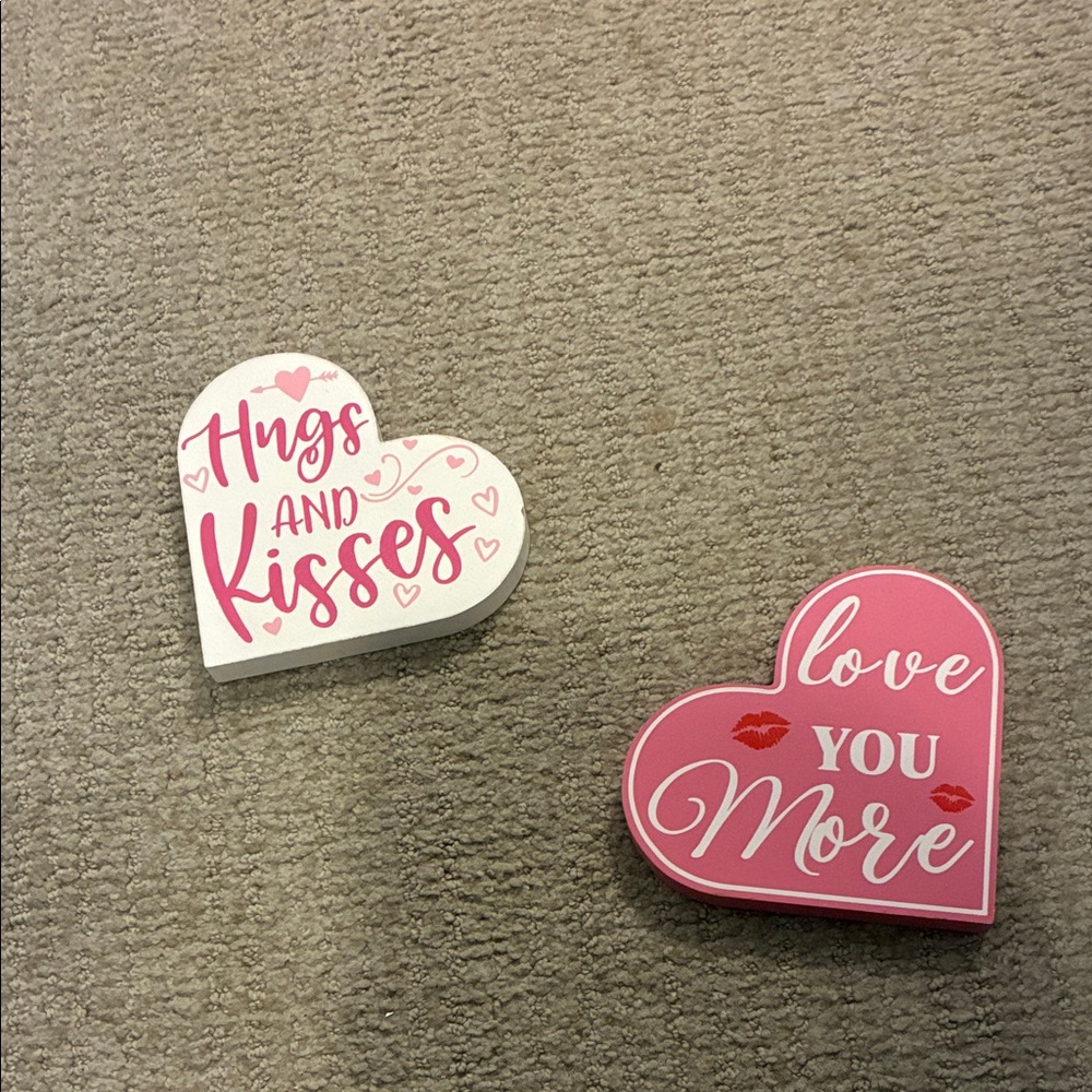 Heart Shaped Decorative Signs
